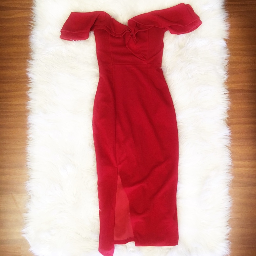 Hello Molly Off-Shoulder Dress